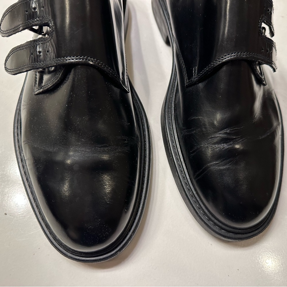 J. Ferrer Black Pilot Shoes